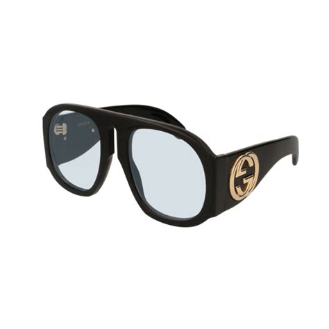 gucci gg0152s - 001 nero|Gucci GG0152S 001 Sunglasses – GlassesNow.